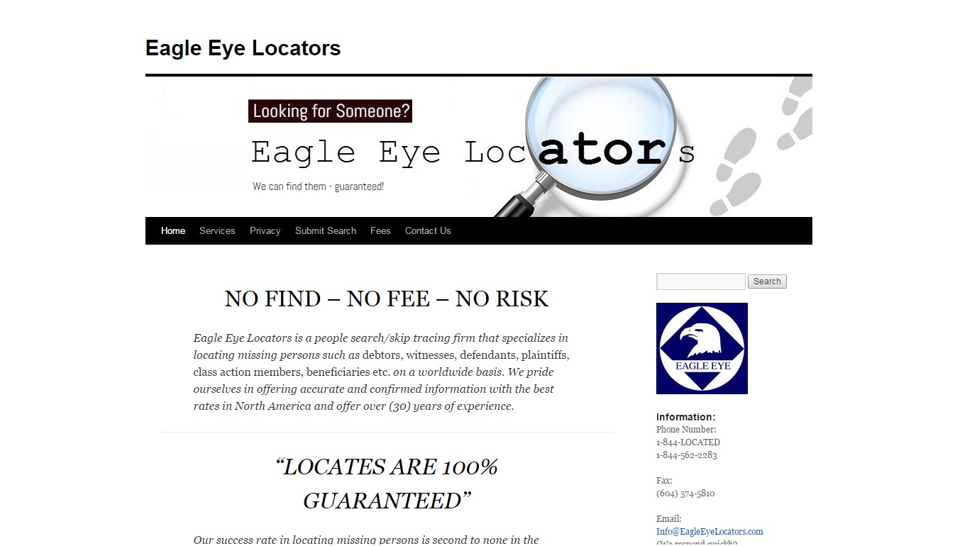 Eagle Eye Locators
